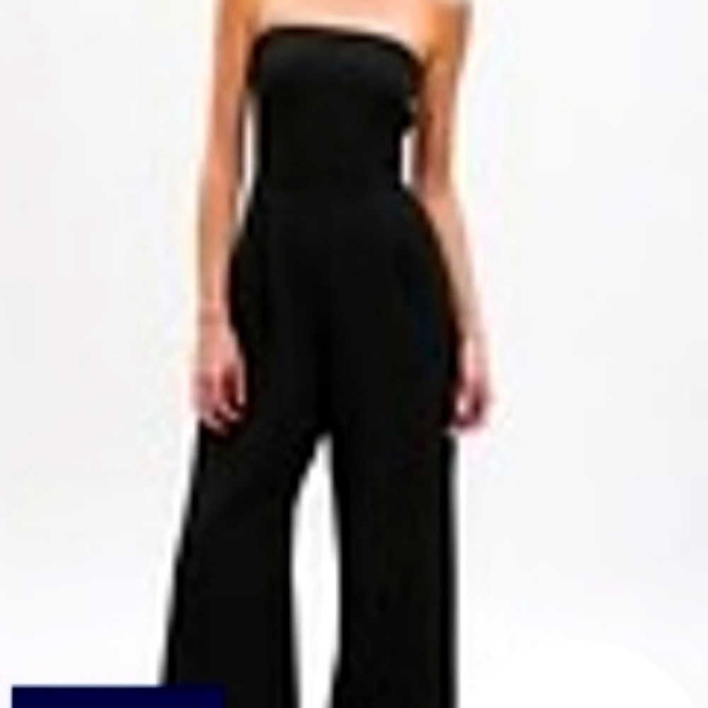 Gap NWOT strapless jumpsuit